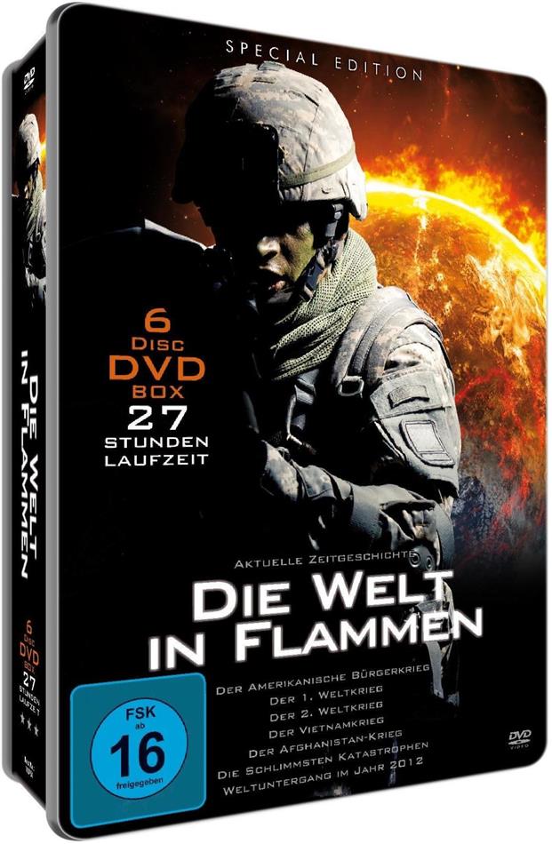 Die Welt in Flammen - Metallbox Special Edition, 6 DVDs