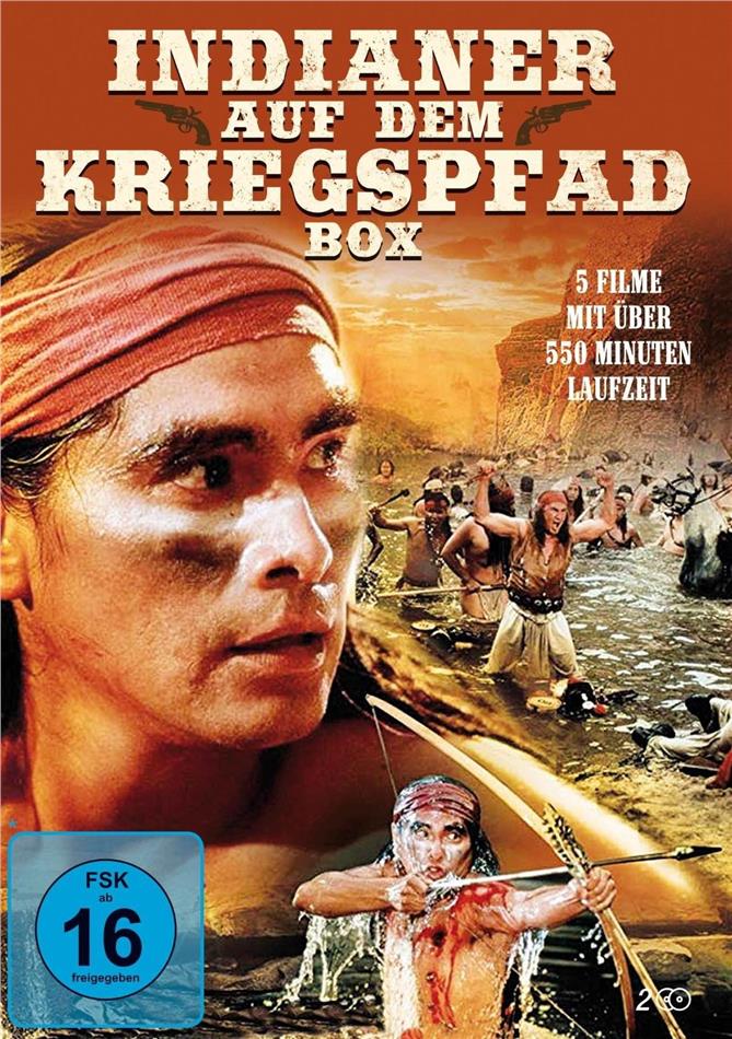 Indianer auf dem Kriegspfad Box - 5 Filme 2 DVDs