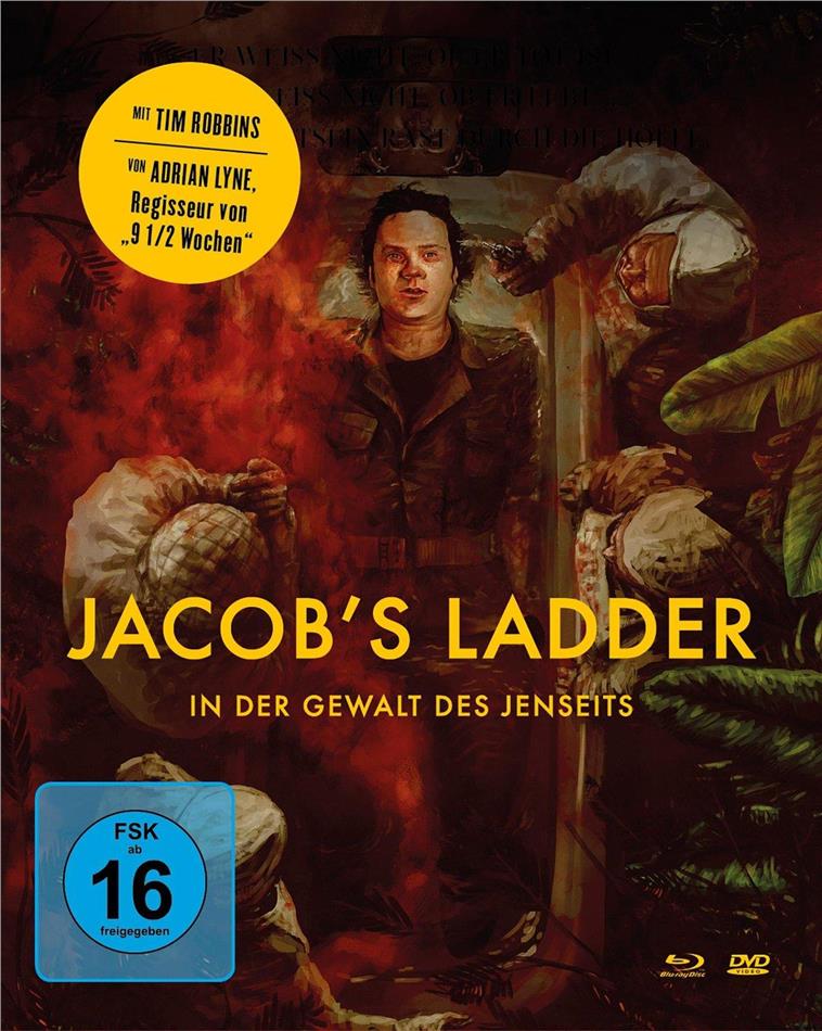 Jacob's Ladder - In der Gewalt des Jenseits (1990) Cover A, Limited Edition, Mediabook, Blu-ray + DVD