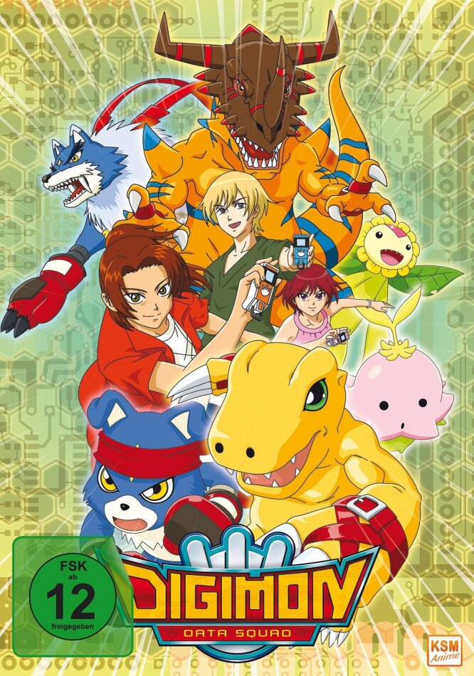 Digimon Data Squad - Die komplette Serie Gesamtedition, 9 DVDs