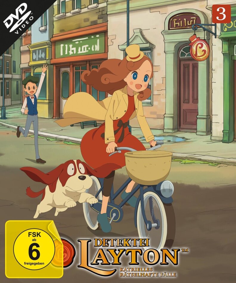 Detektei Layton - Katrielles rätselhafte Fälle - Vol. 3 2 DVDs