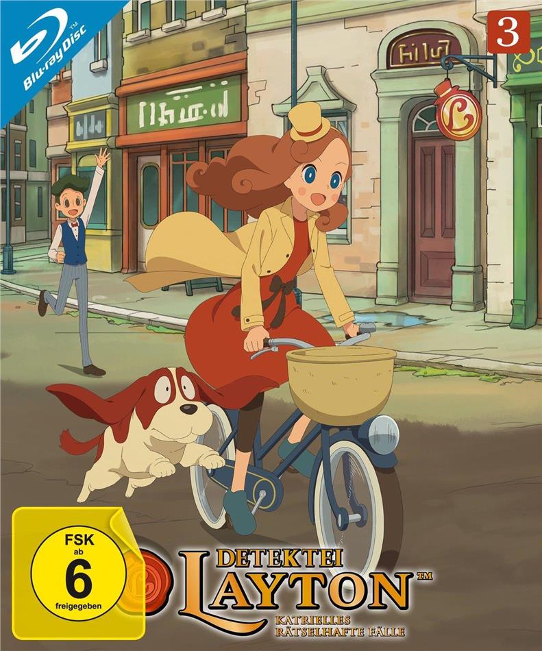 Detektei Layton - Katrielles rätselhafte Fälle - Vol. 3 2 Blu-rays