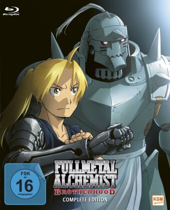 Fullmetal Alchemist: Brotherhood - Die komplette Serie (Alle Folgen + OVA) (9 Blu-rays)