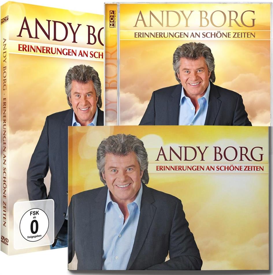 Andy Borg - Erinnerungen an schöne Zeiten DVD + CD + Livre