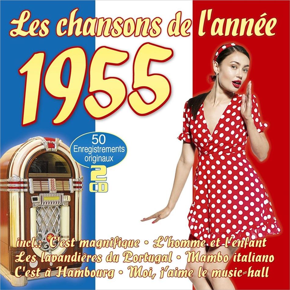 Les Chansons De L'annee 1955 2 CDs