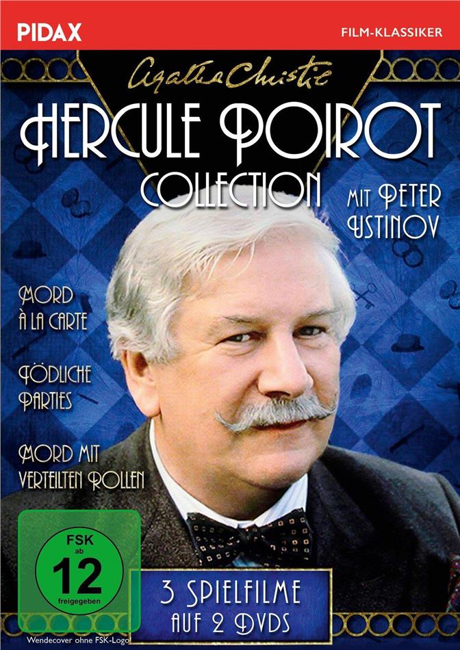 Agatha Christie - Hercule Poirot Collection Pidax Film-Klassiker, 2 DVDs