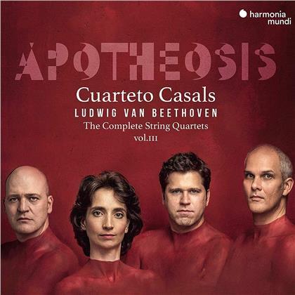 Ludwig van Beethoven (1770-1827) & Cuarteto Casals - Complete String Quartets Vol. III (3 CD)