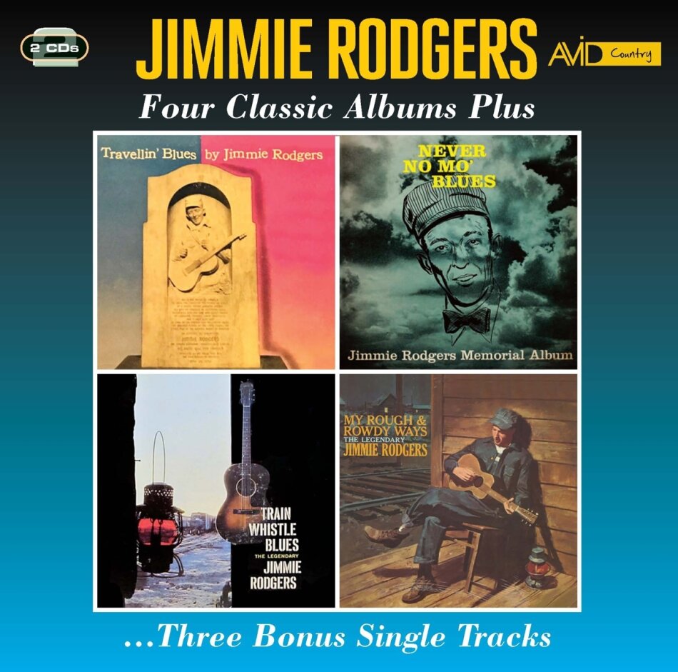 Jimmie Rodgers - Four Classic Albums Plus 2 CDs