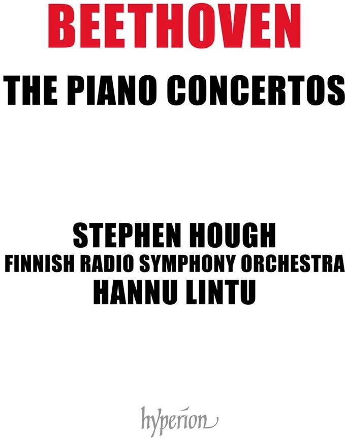 Ludwig van Beethoven (1770-1827), Hannu Lintu, Stephen Hough (*1961) & Finnish Radio Symphony Orchestra - The Piano Concertos 3 CDs