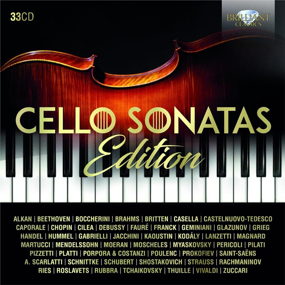 Cello Sonatas Edition 33 CDs