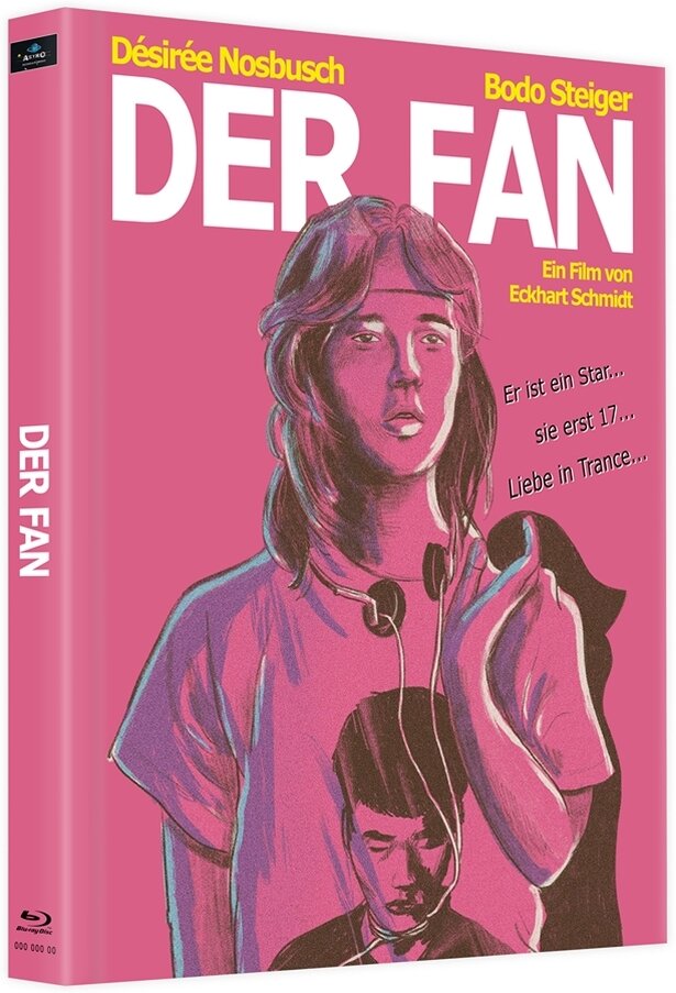 Der Fan (1982) Cover E, Limited Edition, Mediabook, Uncut, 2 Blu-rays