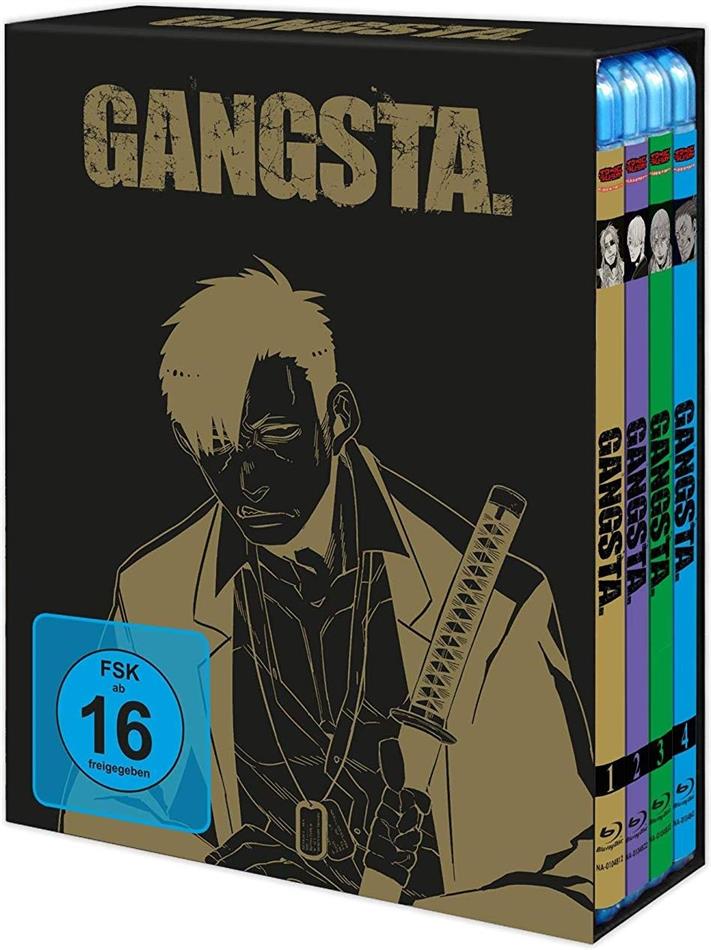 Gangsta (2015) Gesamtausgabe, 4 Blu-rays