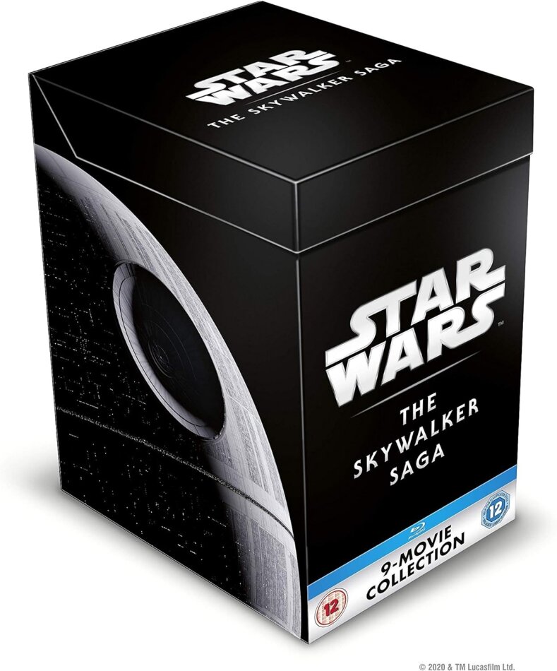 Star Wars: Episode 1-9 - The Skywalker Saga 18 Blu-rays