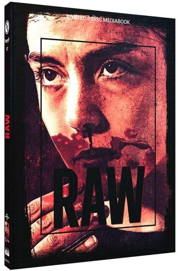 Raw (2016) Cover C, Limited Edition, Mediabook, Blu-ray + DVD