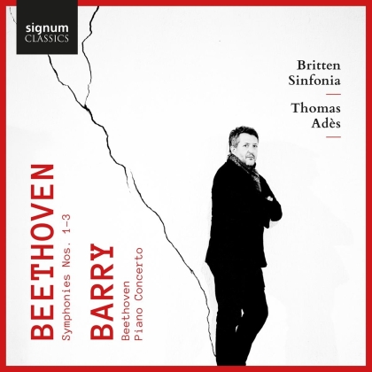 Britten Sinfonia, Ludwig van Beethoven (1770-1827), Thomas Ad&egrave;s (*1971) & Gerald Barry (*1952) - Piano Concerto / Symphonies 1-3 (2 CDs)