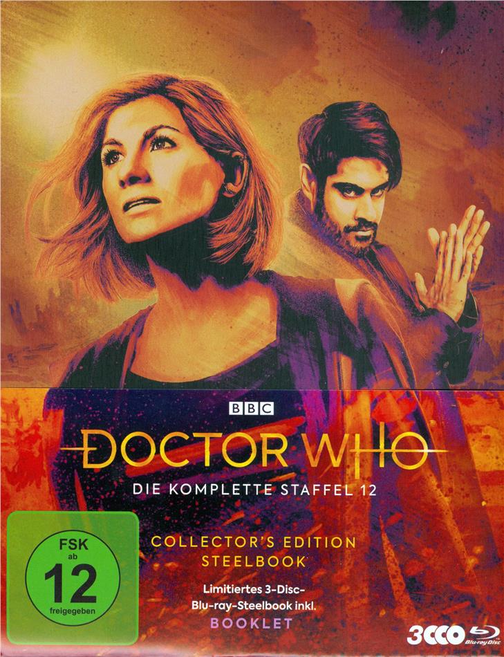 Doctor Who - Staffel 12 Collector's Edition, Limited Edition, Steelbook, 3 Blu-rays