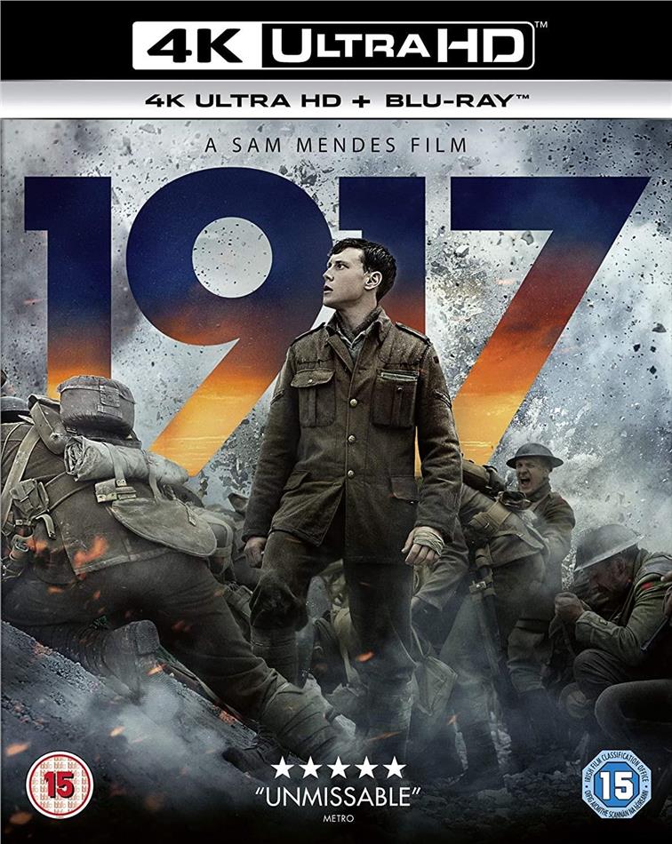 1917 (2019) 4K Ultra HD + Blu-ray