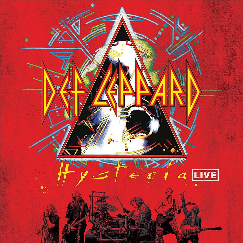 Def Leppard - Hysteria Live Limited, Gatefold, Clear Vinyl, 2 LPs