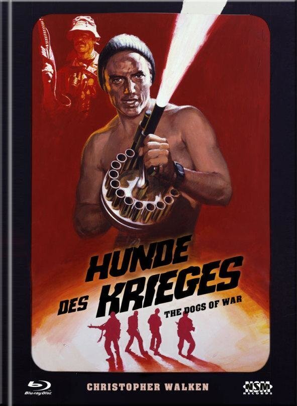 Hunde des Krieges (1980) Cover F, Limited Collector's Edition, Mediabook, Blu-ray + DVD