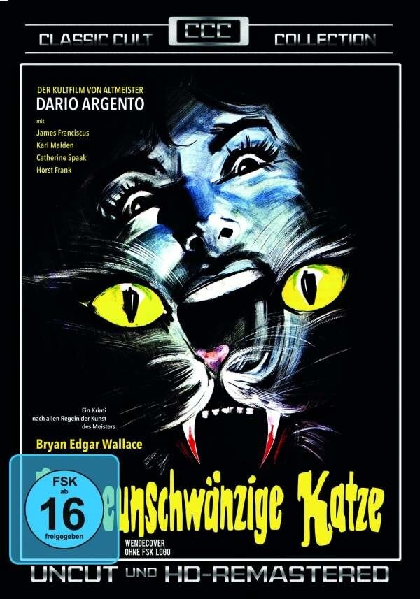 Die neunschwänzige Katze (1971) Classic Cult Collection, Neuauflage, Remastered, Uncut