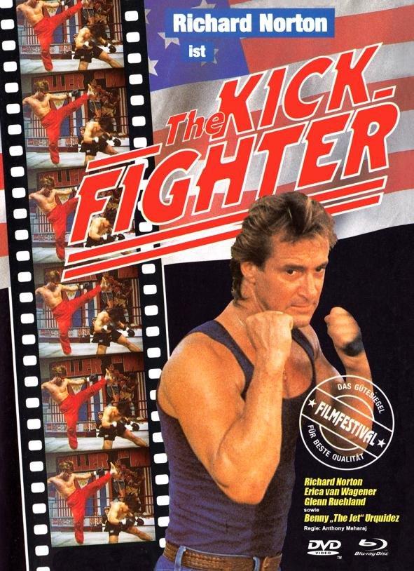 The Kick-Fighter (1989) Cover A, Limited Edition, Mediabook, Blu-ray + DVD