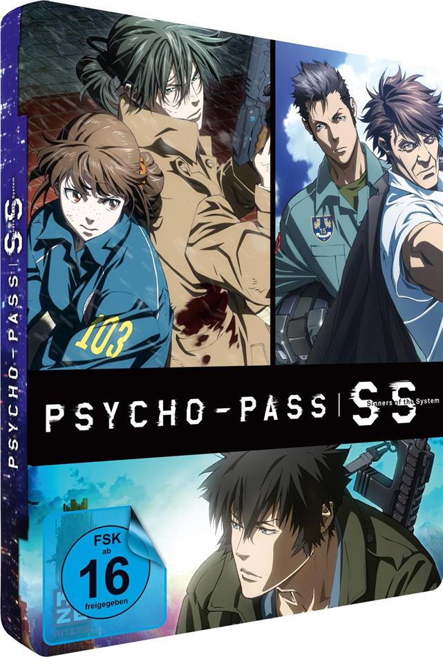 Psycho-Pass SS: Sinners of the System - Case 1: Schuld und Sühne / Case 2: First Guardian / Case 3: Jenseits von Liebe und Hass Steelcase, Limited Edition