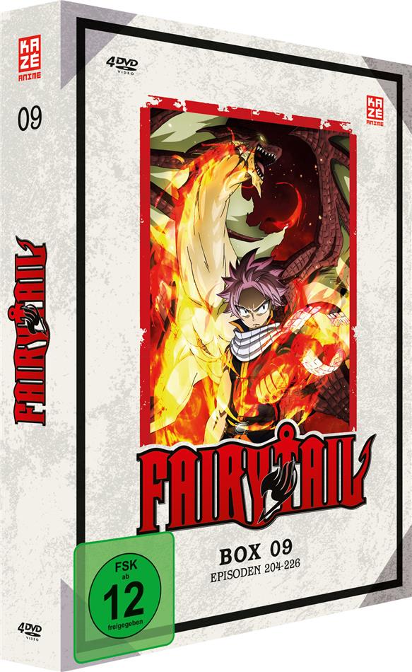 Fairy Tail - Box 9 - Episoden 204-226 4 DVDs