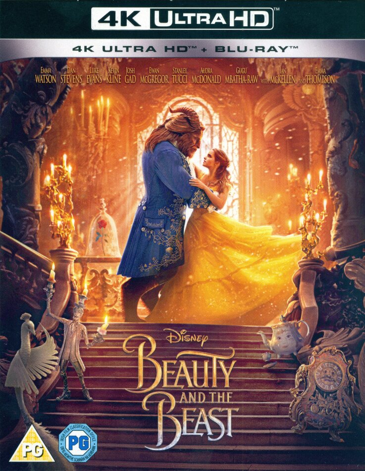 Beauty and the Beast (2017) 4K Ultra HD + Blu-ray