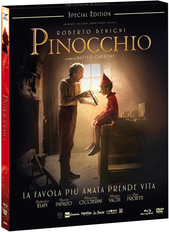 Pinocchio (2019) Special Edition, Blu-ray + DVD