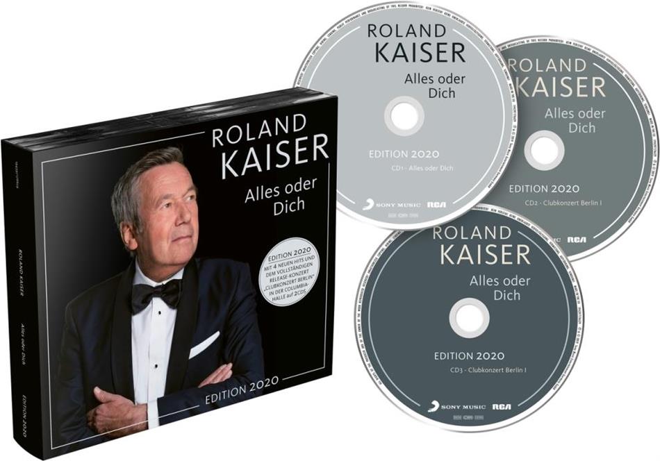 Roland Kaiser - Alles oder dich Edition 2020 , 3 CDs