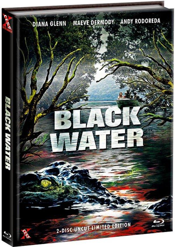 Black Water (2007) Cover B, Limited Edition, Mediabook, Uncut, Blu-ray + DVD