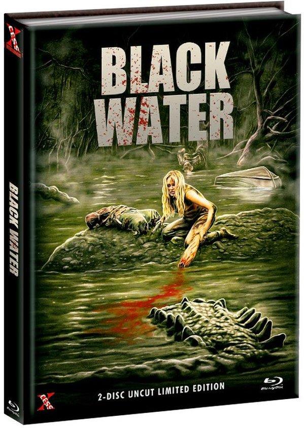 Black Water (2007) Cover C, Limited Edition, Mediabook, Uncut, Blu-ray + DVD