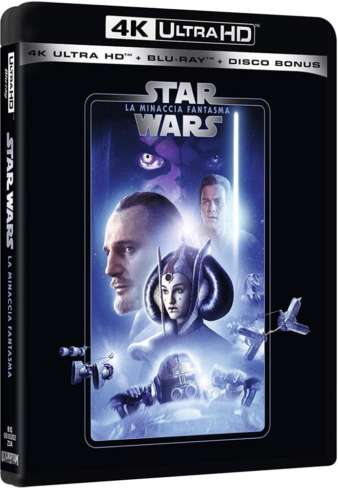 Star Wars - Episodio 1 - La minaccia fantasma (1999) Line Look, Neuauflage, 4K Ultra HD + 2 Blu-rays