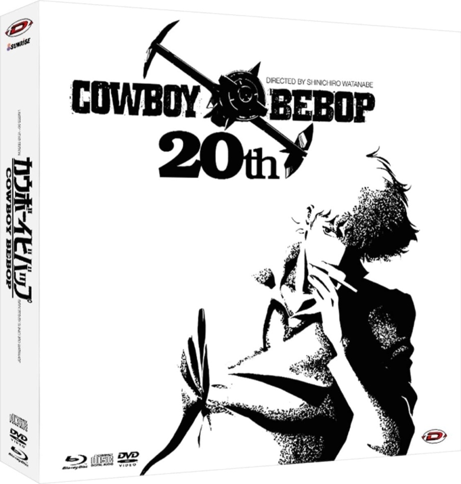Cowboy Bebop 20th Anniversary Collector's Edition, 5 Blu-rays + 9 DVDs + 3 CDs
