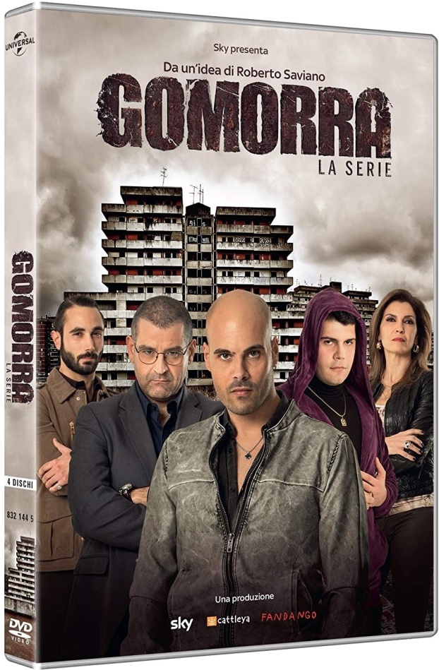 Gomorra - Stagione 1 Neuauflage, 4 DVDs
