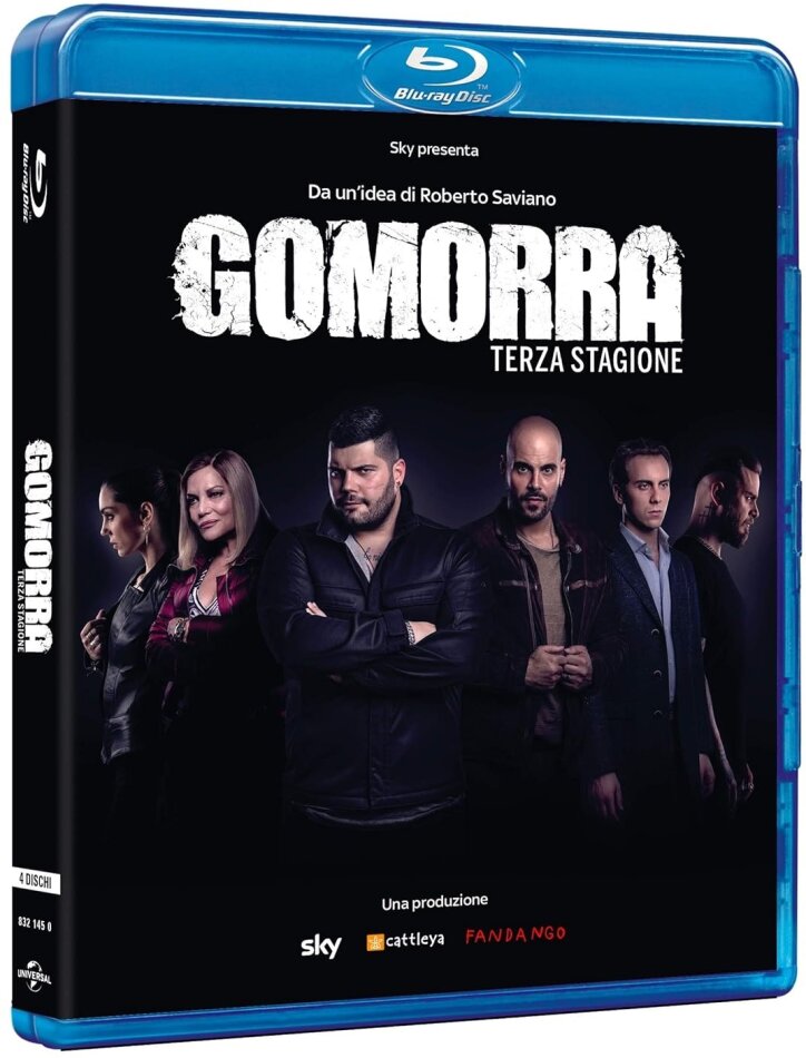 Gomorra - Stagione 3 Neuauflage, 4 Blu-rays