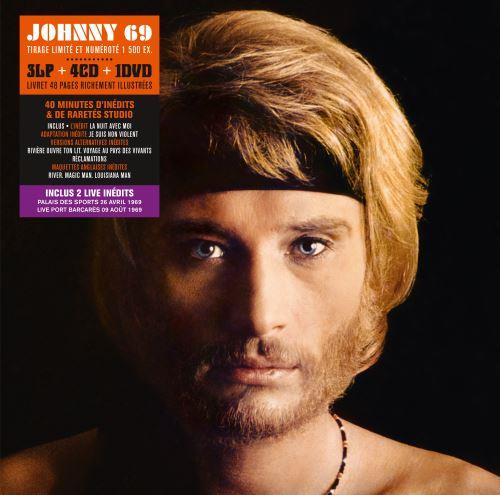 Johnny Hallyday - Johnny 69 Collectors Edition, Limited Edition, 3 LPs + 4 CDs + DVD