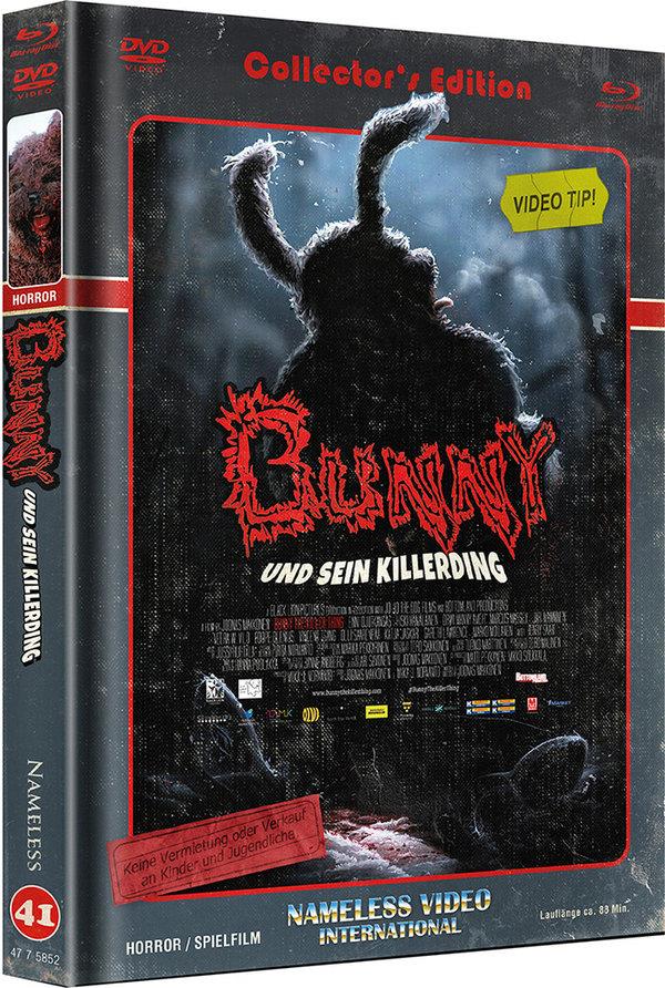 Bunny und sein Killerding (2015) Cover C, Limited Edition, Mediabook, Uncut, Blu-ray + DVD