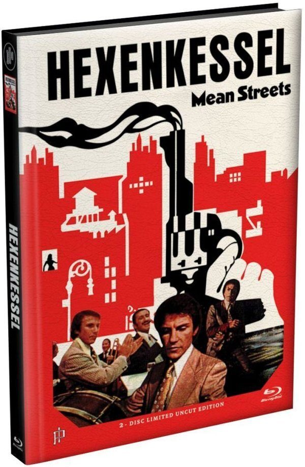 Hexenkessel - Mean Streets (1973) Cover F, Limited Edition, Mediabook, Uncut, Blu-ray + DVD