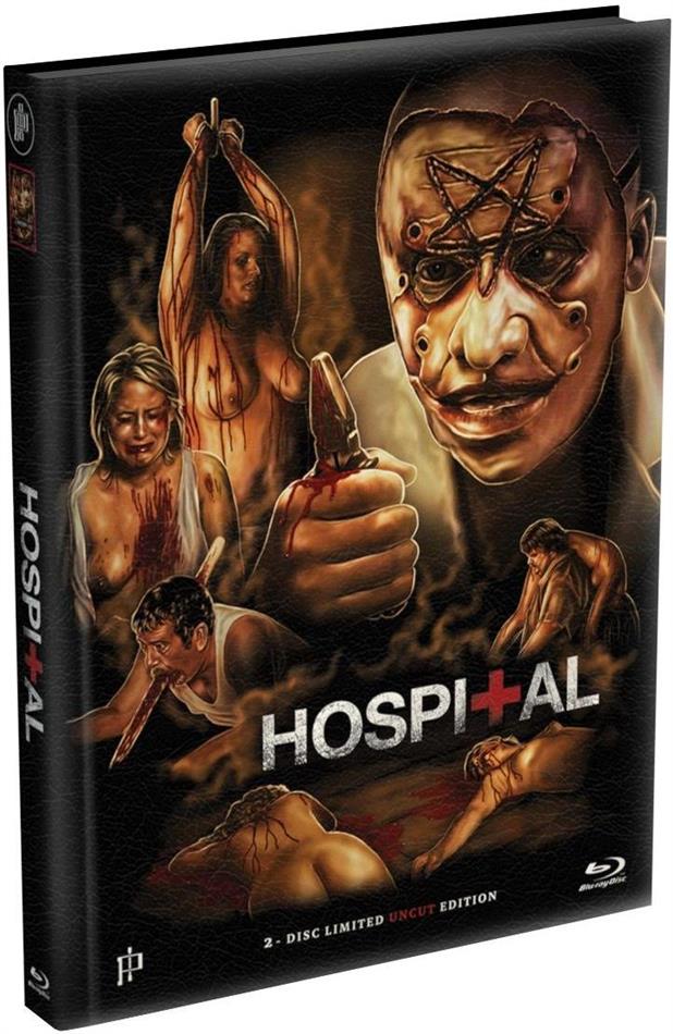 Hospital (2013) Cover A, Limited Edition, Mediabook, Uncut, Blu-ray + DVD