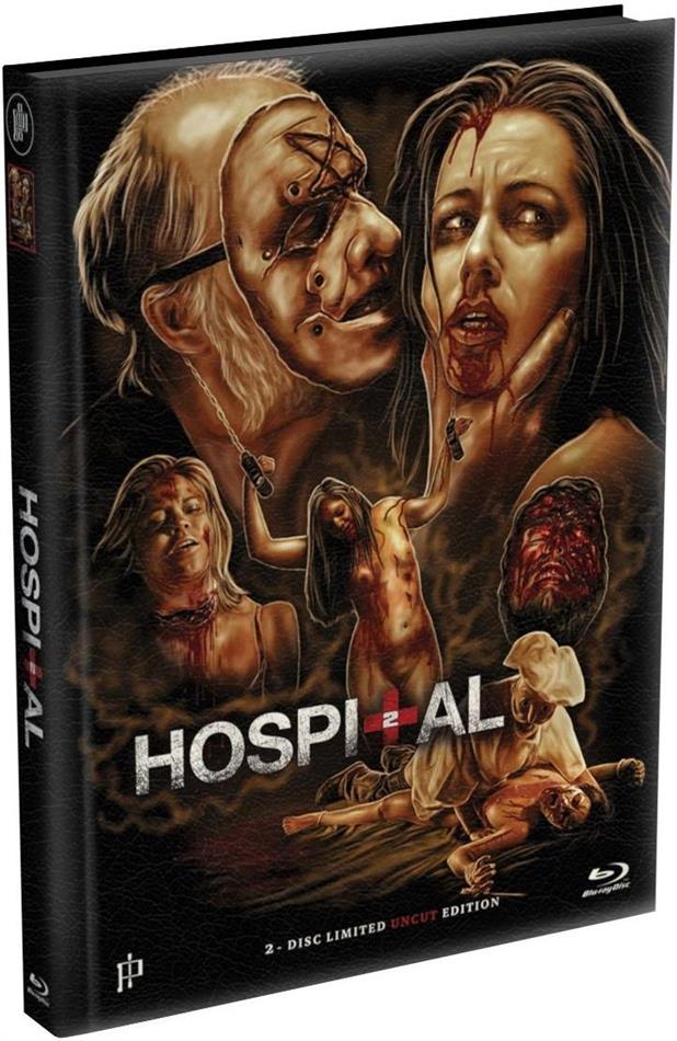 Hospital 2 (2015) Cover A, Limited Edition, Mediabook, Uncut, Blu-ray + DVD