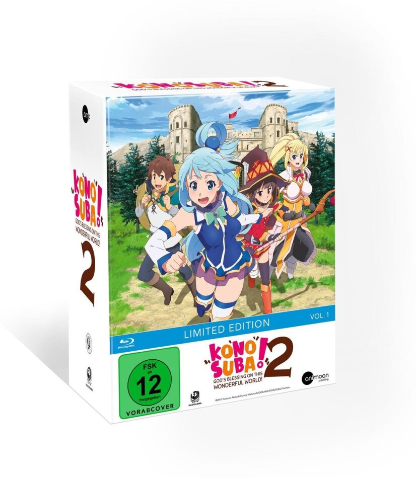 KonoSuba 2 - Staffel 2 - Vol. 1 + Sammelschuber, Limited Edition, Mediabook