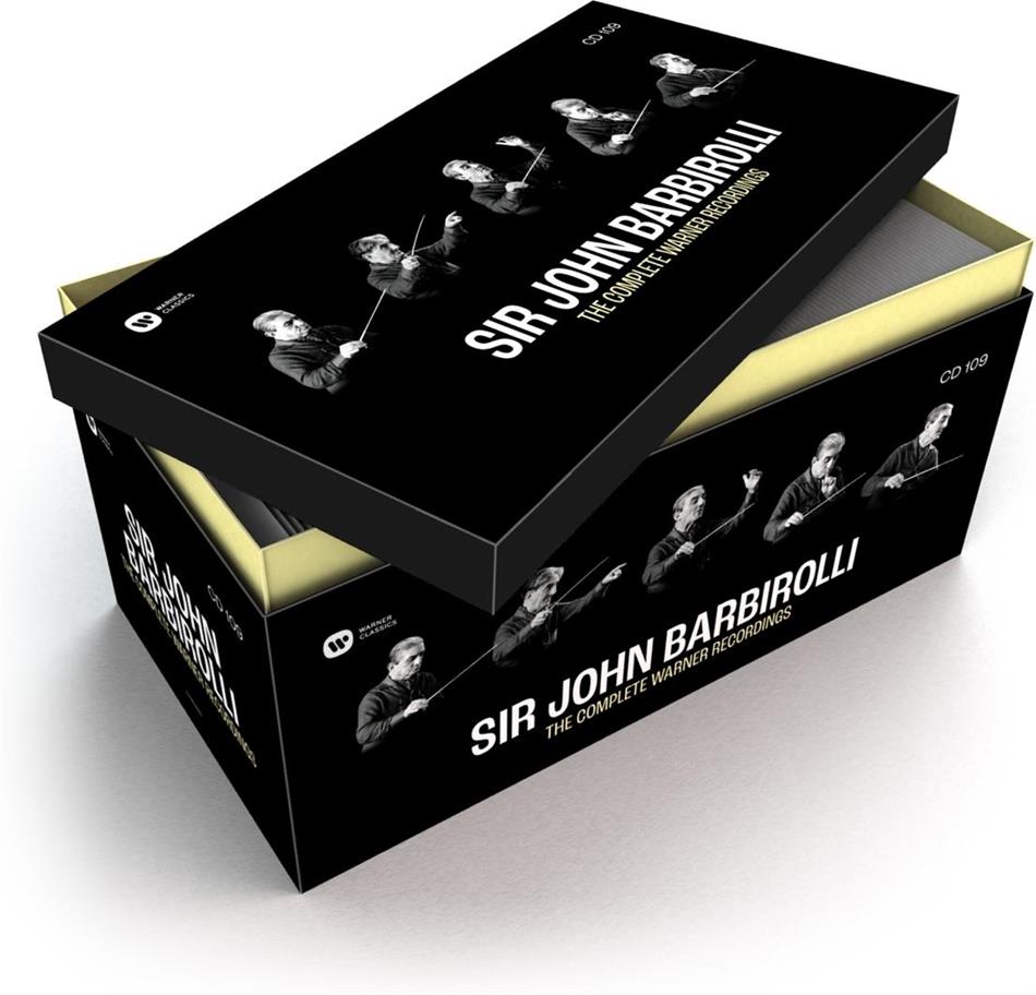 Sir John Barbirolli - Barbirolli-The Complete Warner Recordings 109 CDs