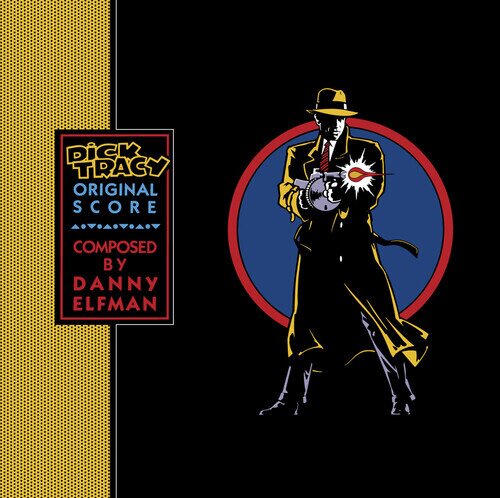 Danny Elfman - Dick Tracy - OST Limited Edition, Clear Blue Vinyl, LP