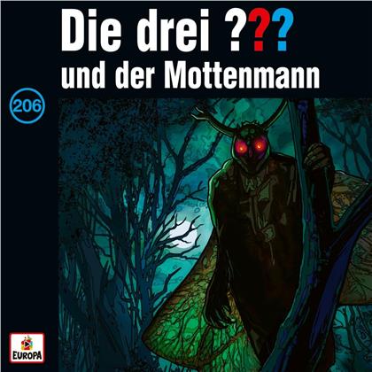 Die Drei ??? - 206/und der Mottenmann (2 LPs)