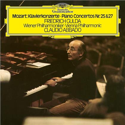 Wolfgang Amadeus Mozart (1756-1791), Claudio Abbado, Friedrich Gulda (1930-2000) & Wiener Philharmoniker - Klavierkonzerte 25 & (2 LPs)