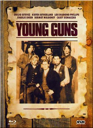 Young Guns (1988) (Cover D, Limited Edition, Mediabook, Blu-ray + DVD)
