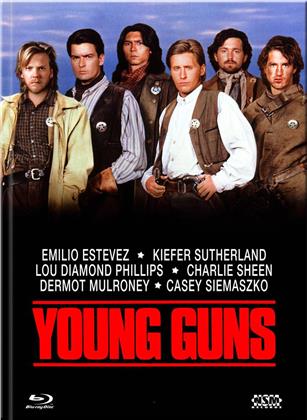 Young Guns (1988) (Cover A, Limited Edition, Mediabook, Blu-ray + DVD)