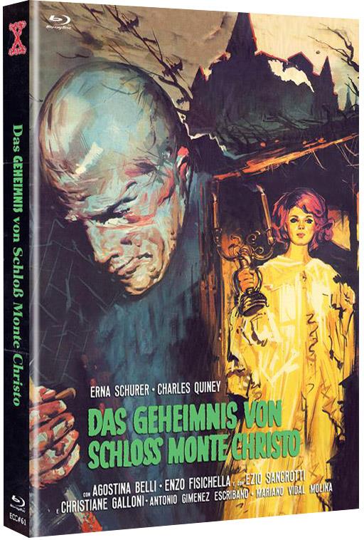 Das Geheimnis von Schloss Monte Christo (1970) Cover B, Eurocult Collection, Limited Edition, Mediabook, Uncut, Blu-ray + DVD