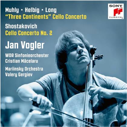 Nico Muhly, Sven Helbig, Zhou Long (*1953), Dimitri Schostakowitsch (1906-1975), &hellip; - Three Continents / Cello Concerto 2